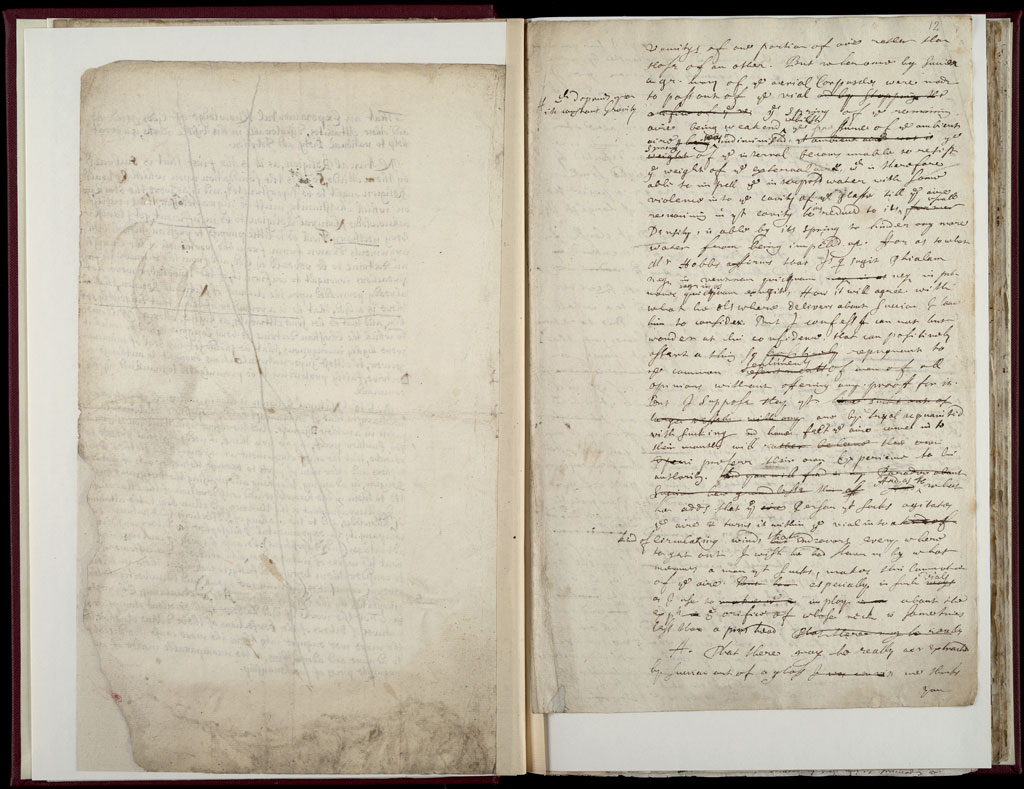 Boyle Papers Volume 10 Fol. 11v-12r