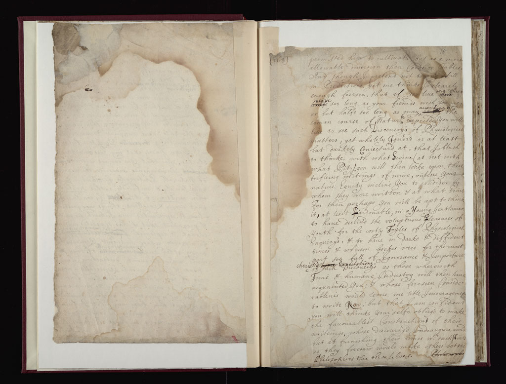 Boyle Papers Volume 10 Fol. 17v-18r