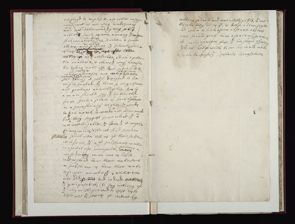 Boyle Papers Volume 10 Fol. 19v-20r