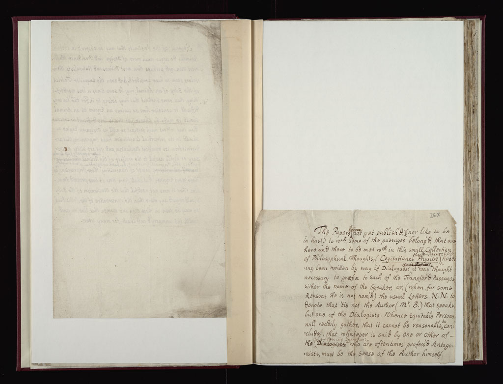 Boyle Papers Volume 10 Fol. 26v-26xr