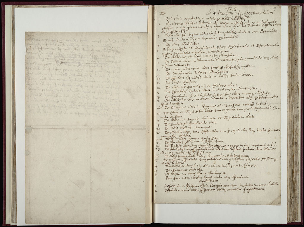 Boyle Papers Volume 10 Fol. 36v-37r