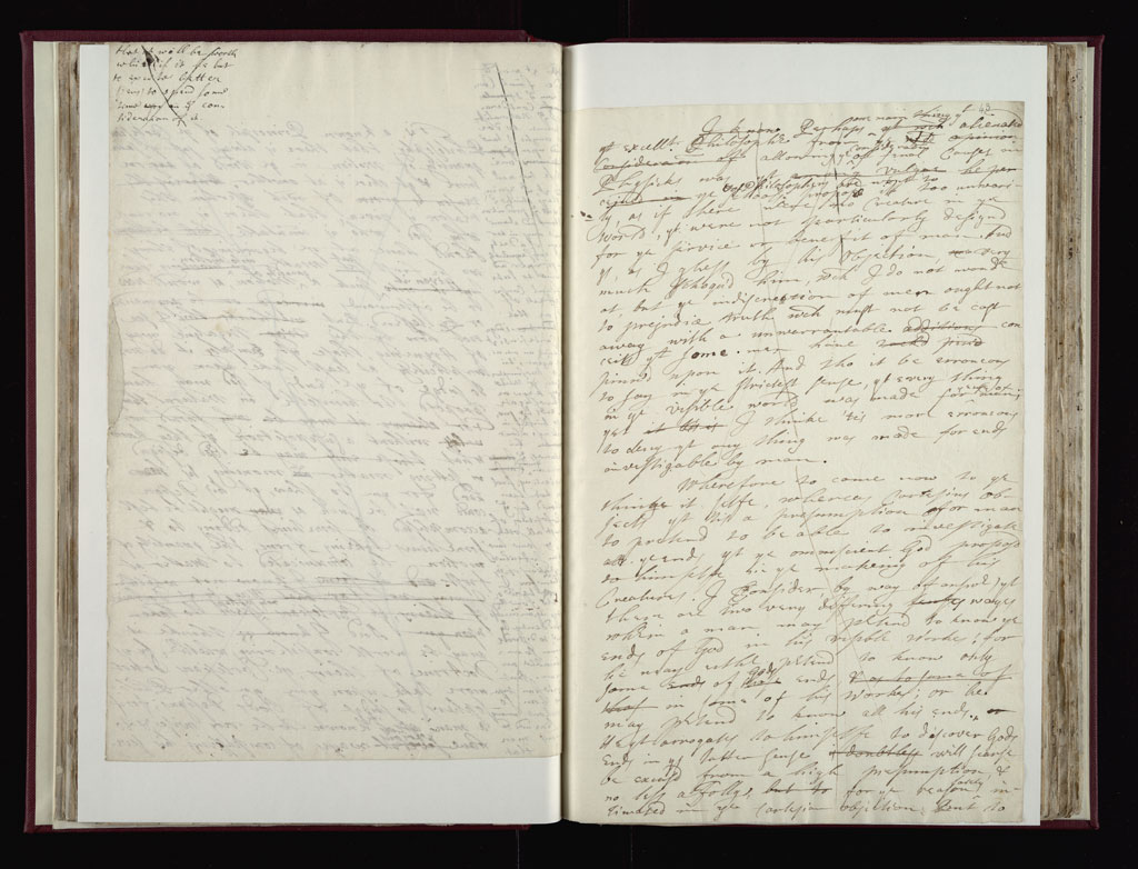 Boyle Papers Volume 10 Fol. 42v-43r