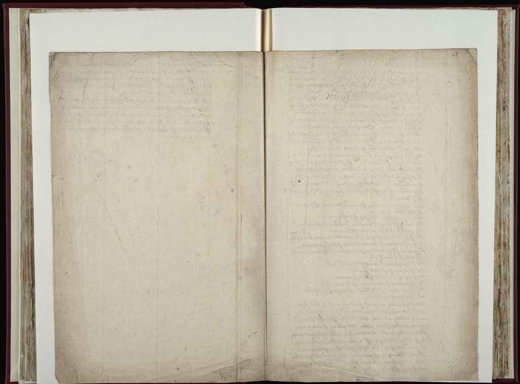 Boyle Papers Volume 10 Fol. 47v-48r