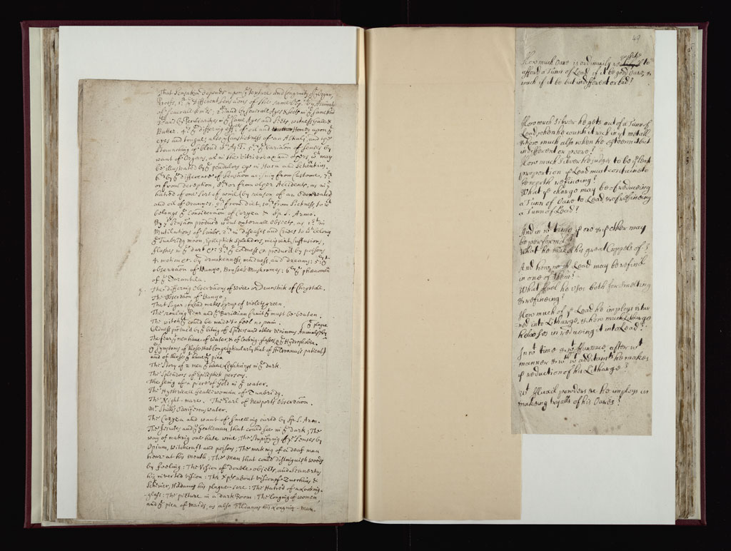 Boyle Papers Volume 10 Fol. 48v-49r