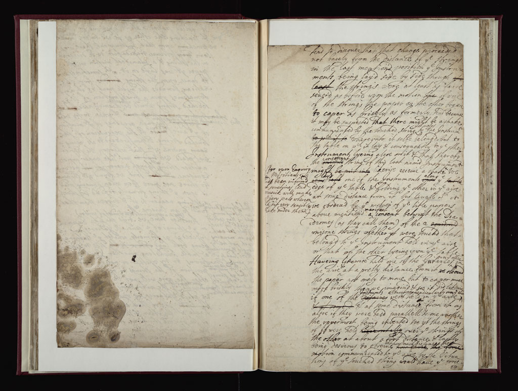 Boyle Papers Volume 10 Fol. 53v-54r