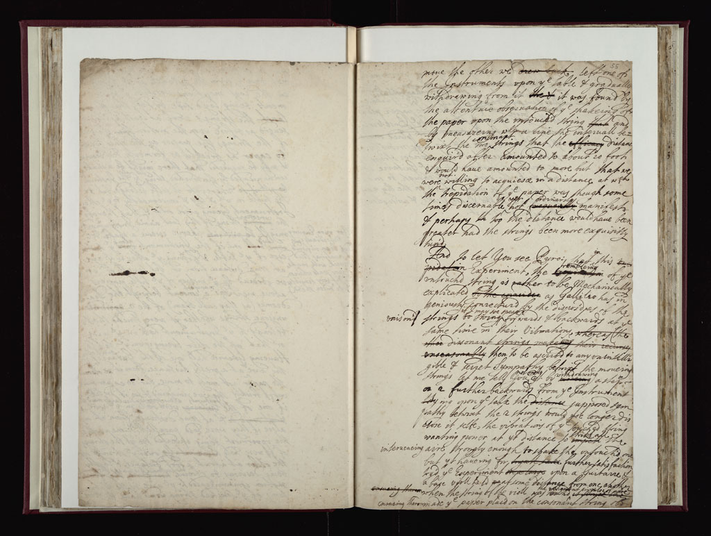 Boyle Papers Volume 10 Fol. 54v-55r