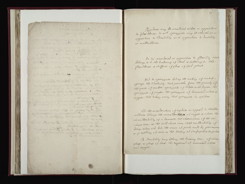 Boyle Papers Volume 10 Fol. 57v-58r