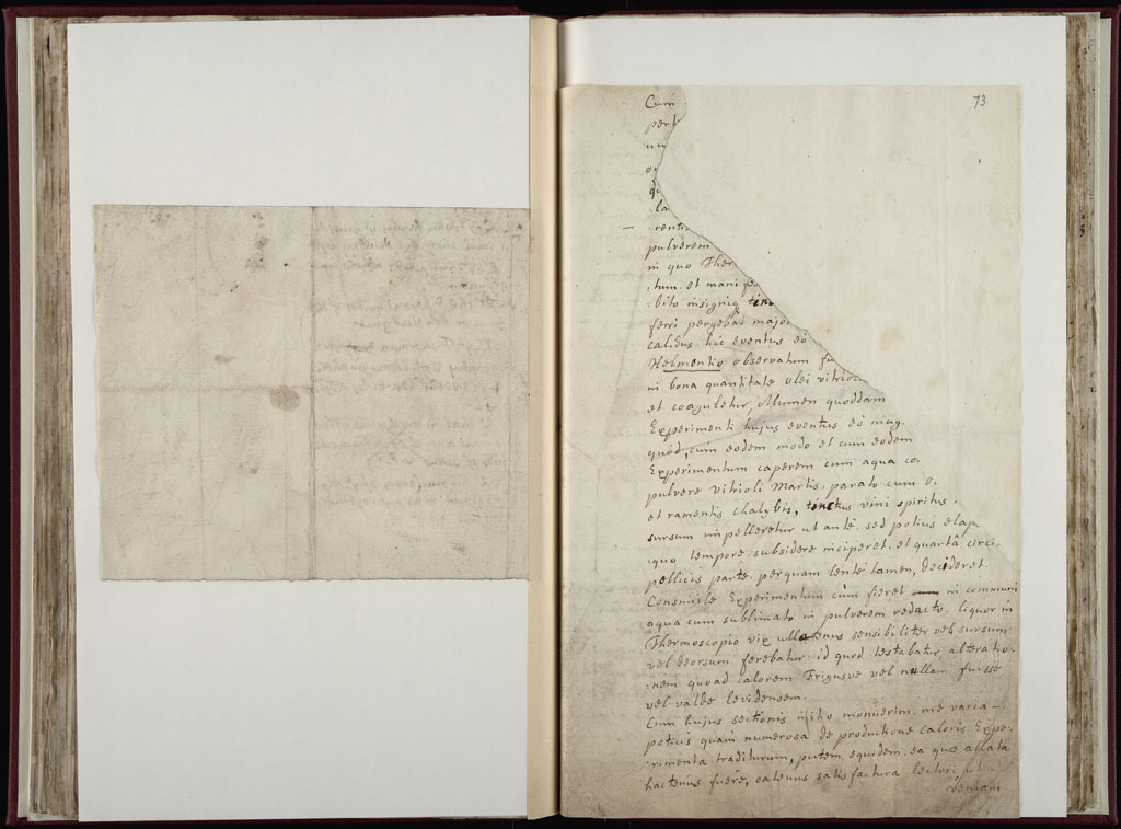 Boyle Papers Volume 10 Fol. 72v-73r