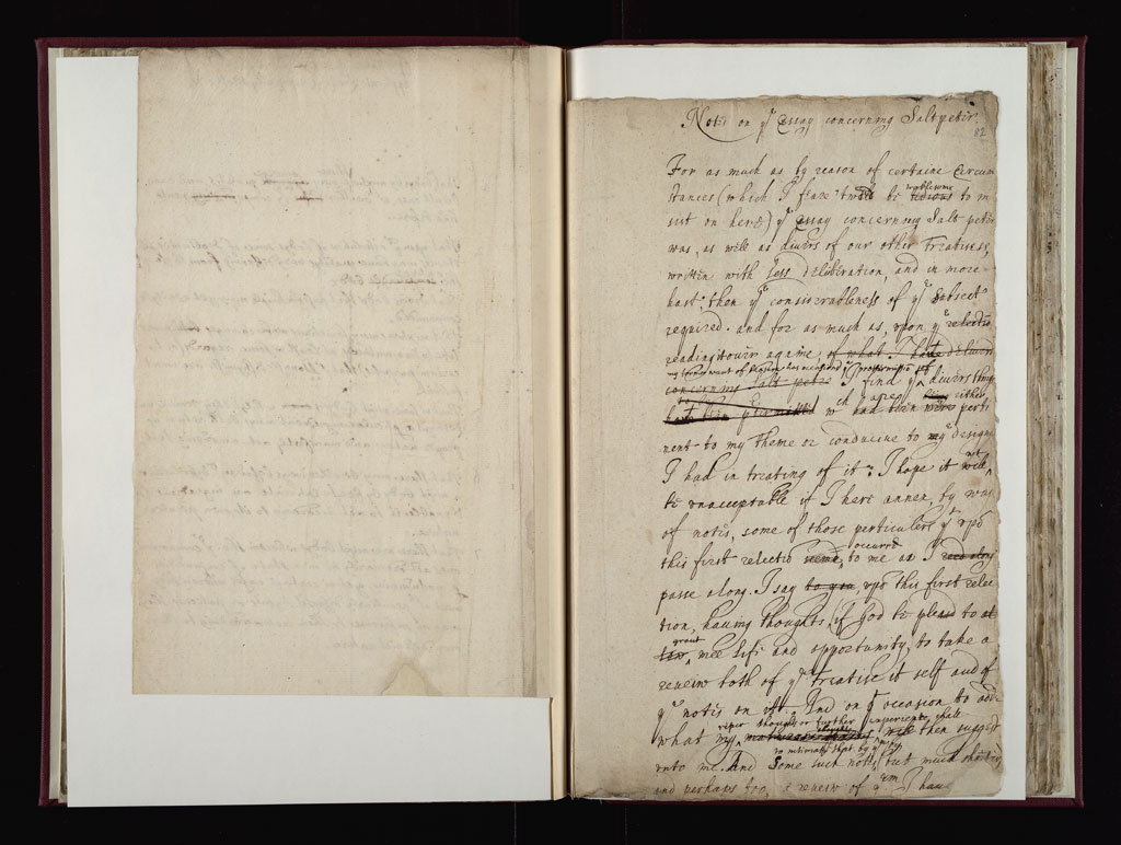 Boyle Papers Volume 10 Fol. 81v-82r