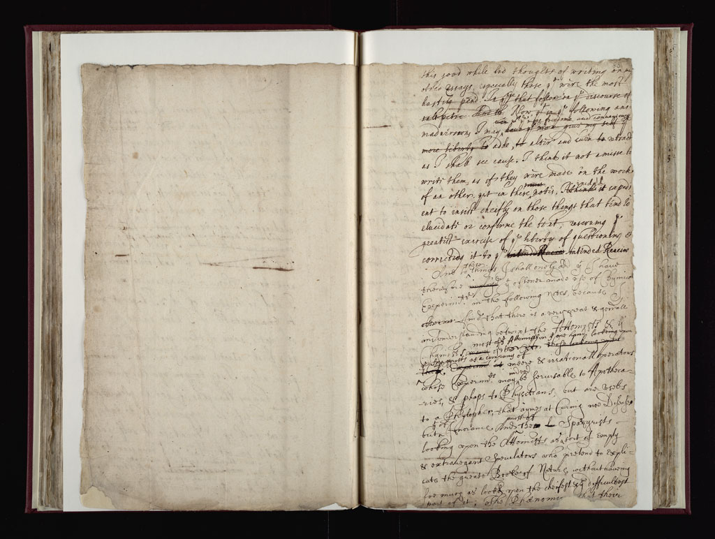 Boyle Papers Volume 10 Fol. 82v-83r