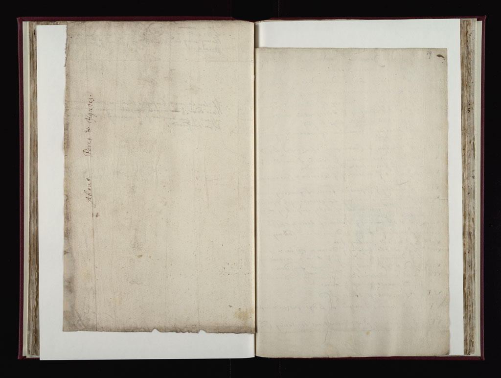 Boyle Papers Volume 10 Fol. 88v-89r