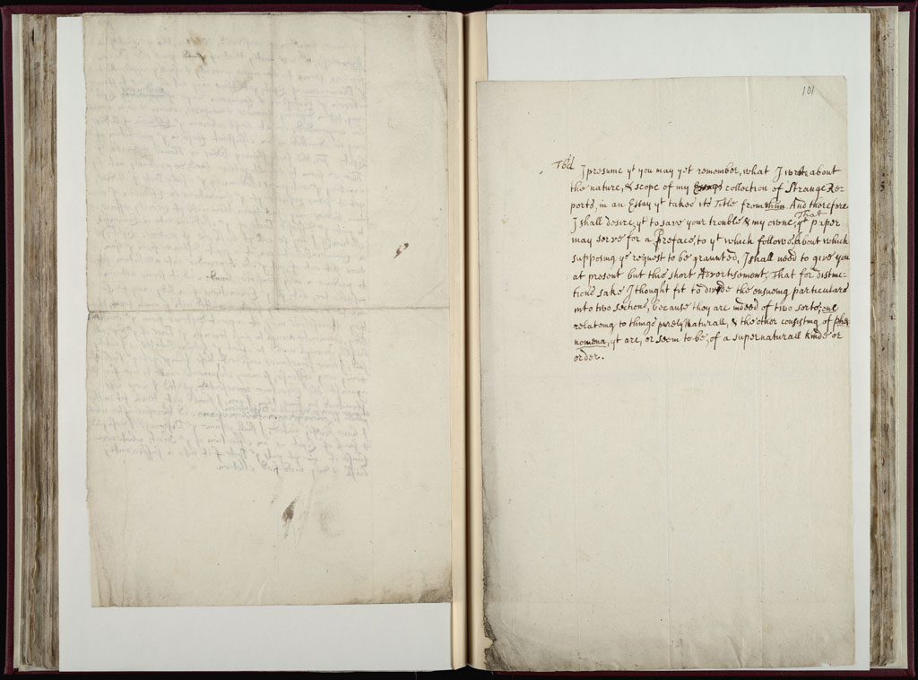 Boyle Papers Volume 10 Fol. 100v-101r