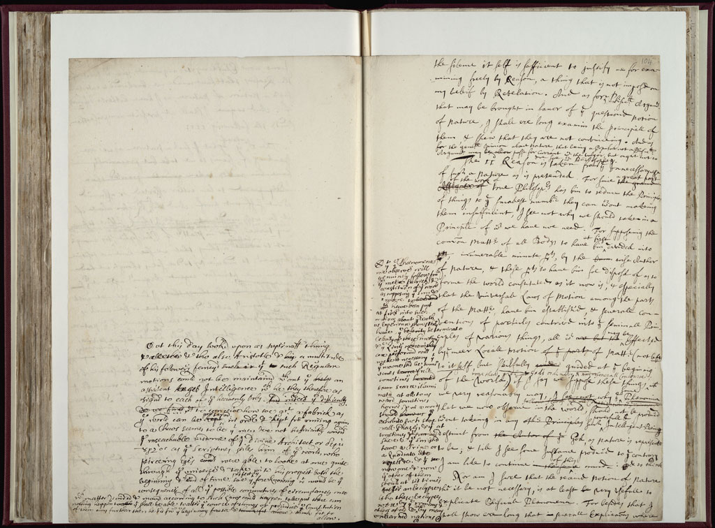 Boyle Papers Volume 10 Fol. 103v-104r