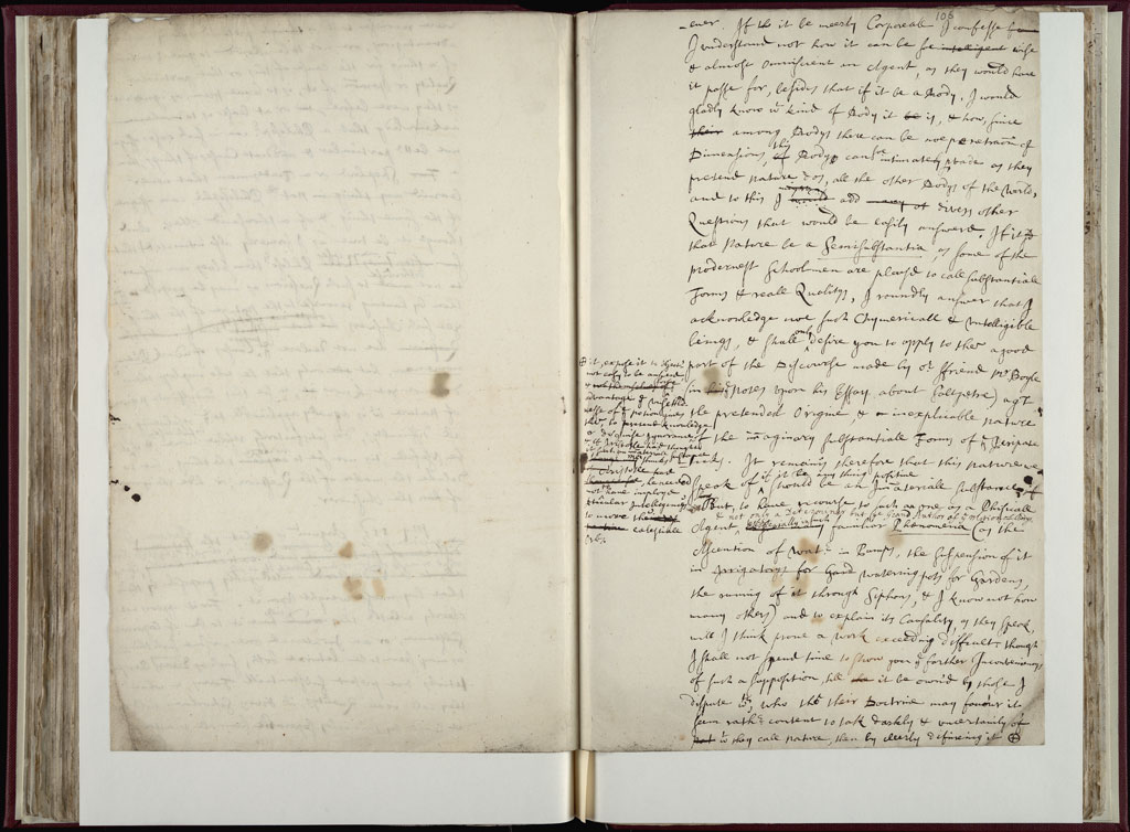 Boyle Papers Volume 10 Fol. 105v-106r