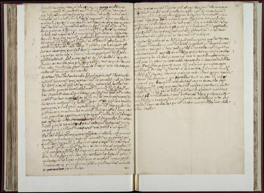 Boyle Papers Volume 10 Fol. 108v-109r