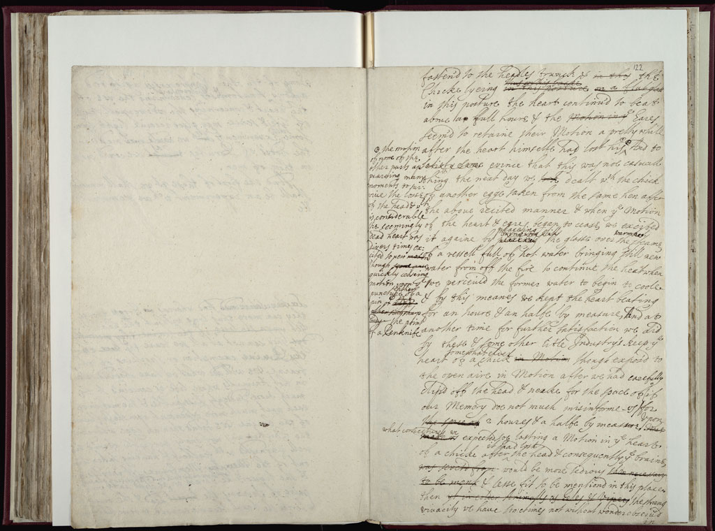 Boyle Papers Volume 10 Fol. 121v-122r