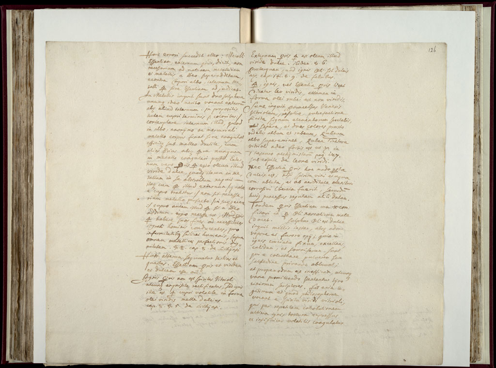 Boyle Papers Volume 10 Fol. 125v-126r