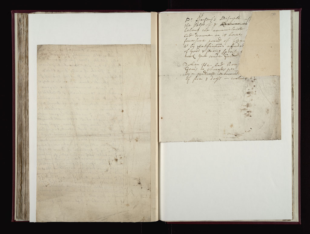 Boyle Papers Volume 10 Fol. 129v-130r