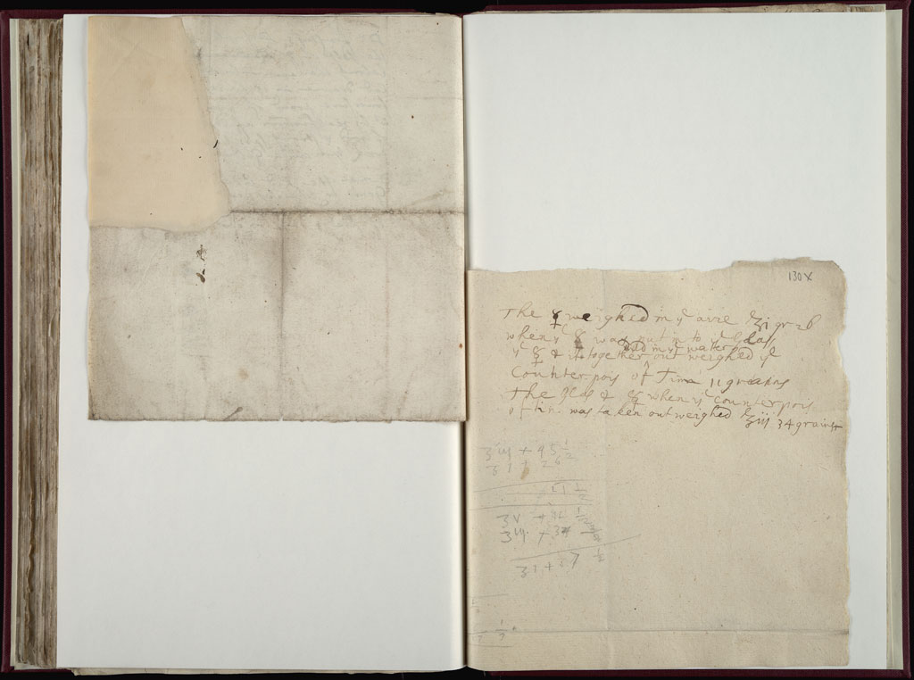 Boyle Papers Volume 10 Fol. 130v-130xr