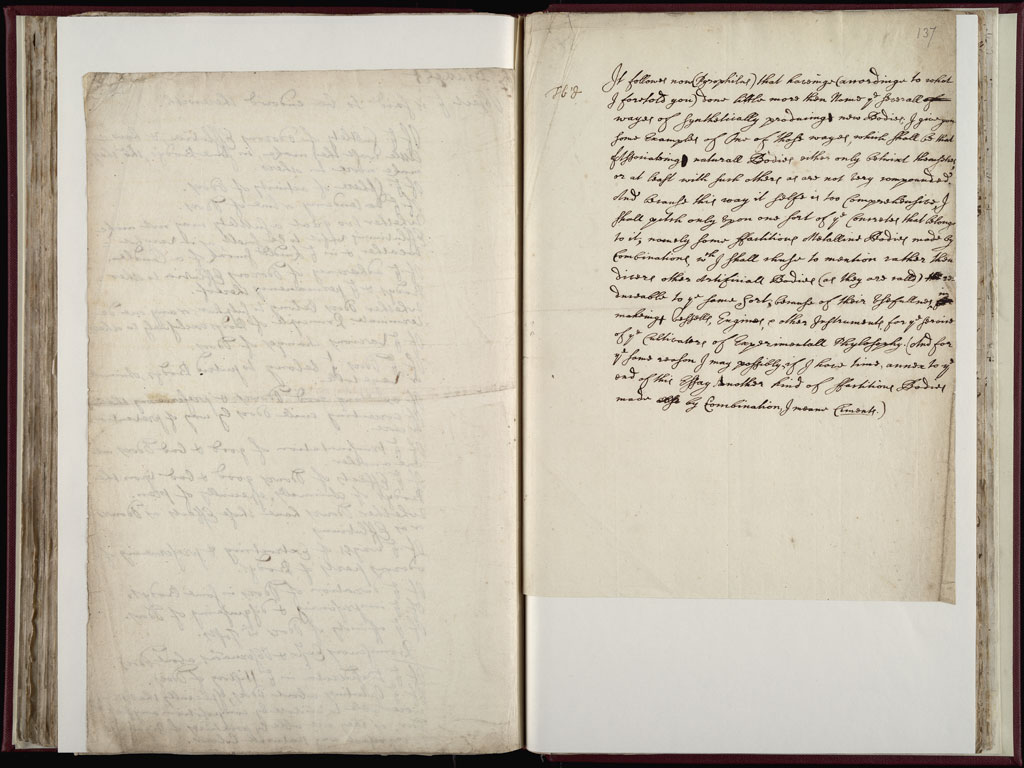 Boyle Papers Volume 10 Fol. 136v-137r