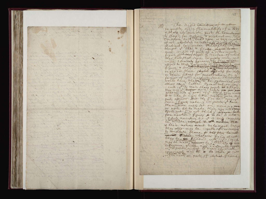 Boyle Papers Volume 10 Fol. 141v-142r