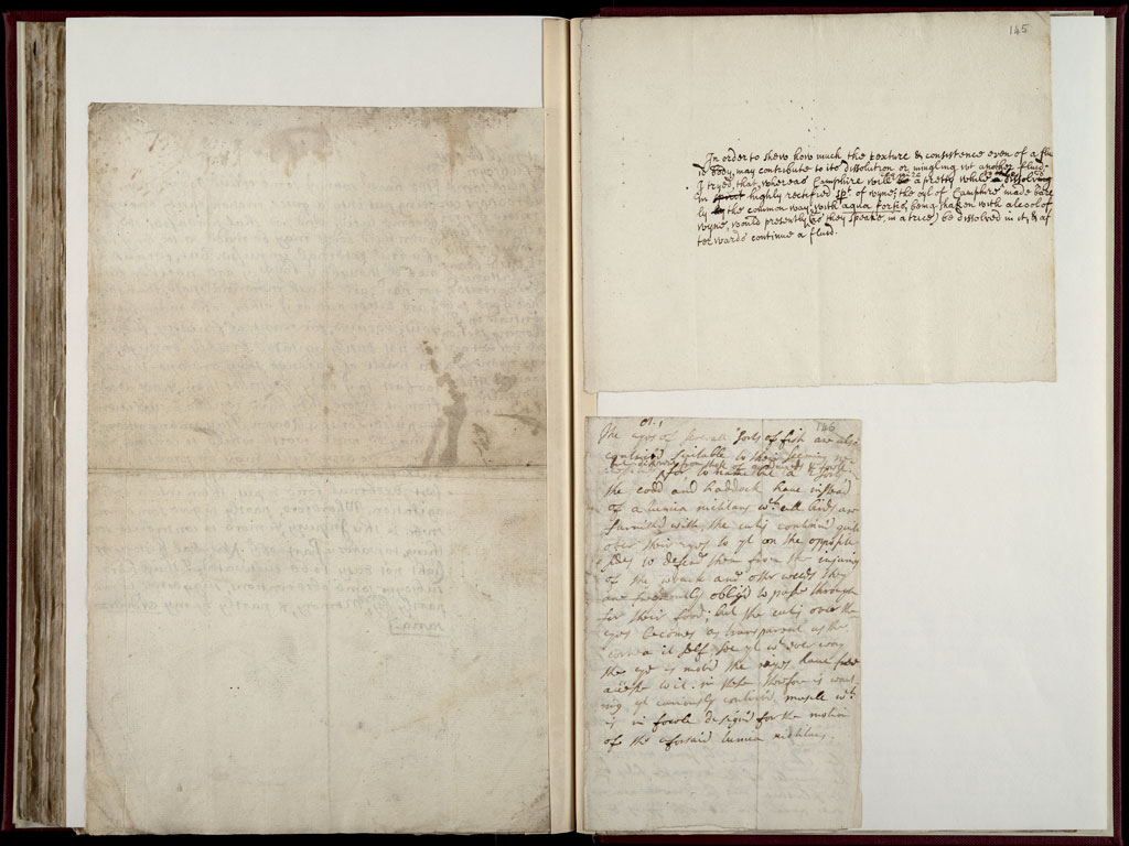 Boyle Papers Volume 10 Fol. 144v-145r