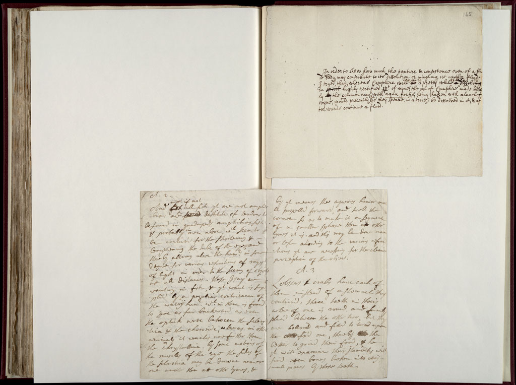 Boyle Papers Volume 10 Fol. 145r-146b-c