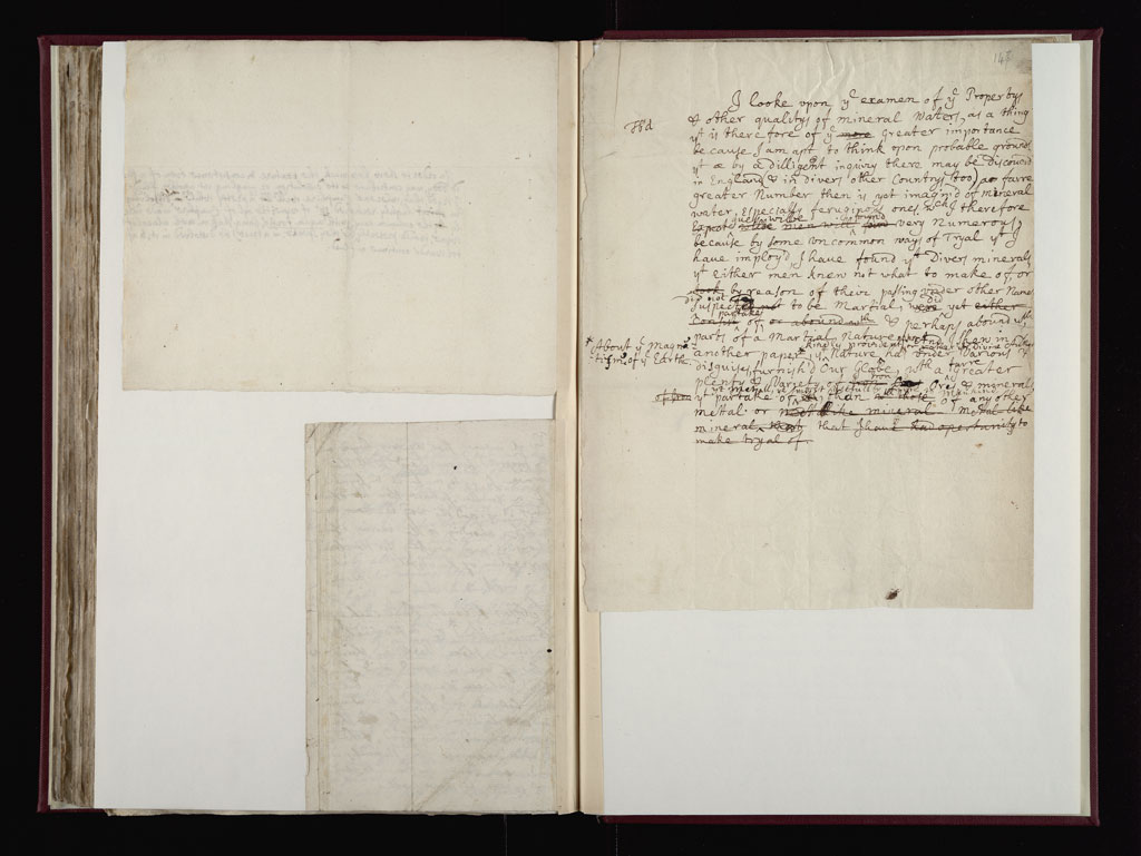 Boyle Papers Volume 10 Fol. 145v-146c-147r