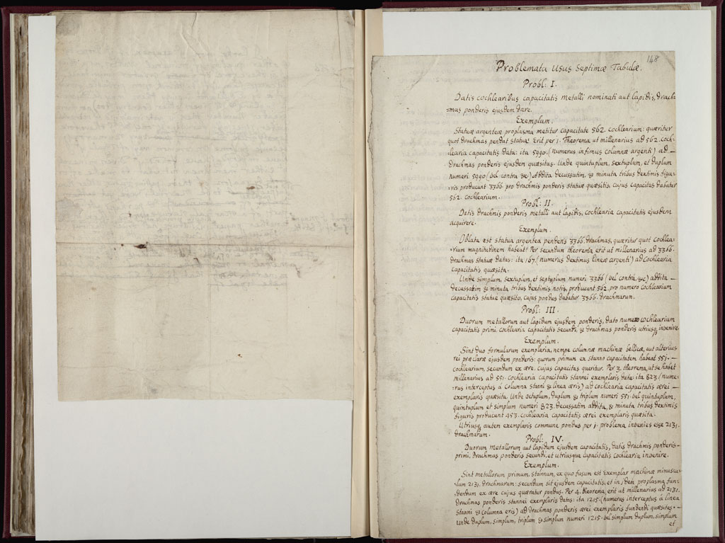 Boyle Papers Volume 10 Fol. 147v-148r