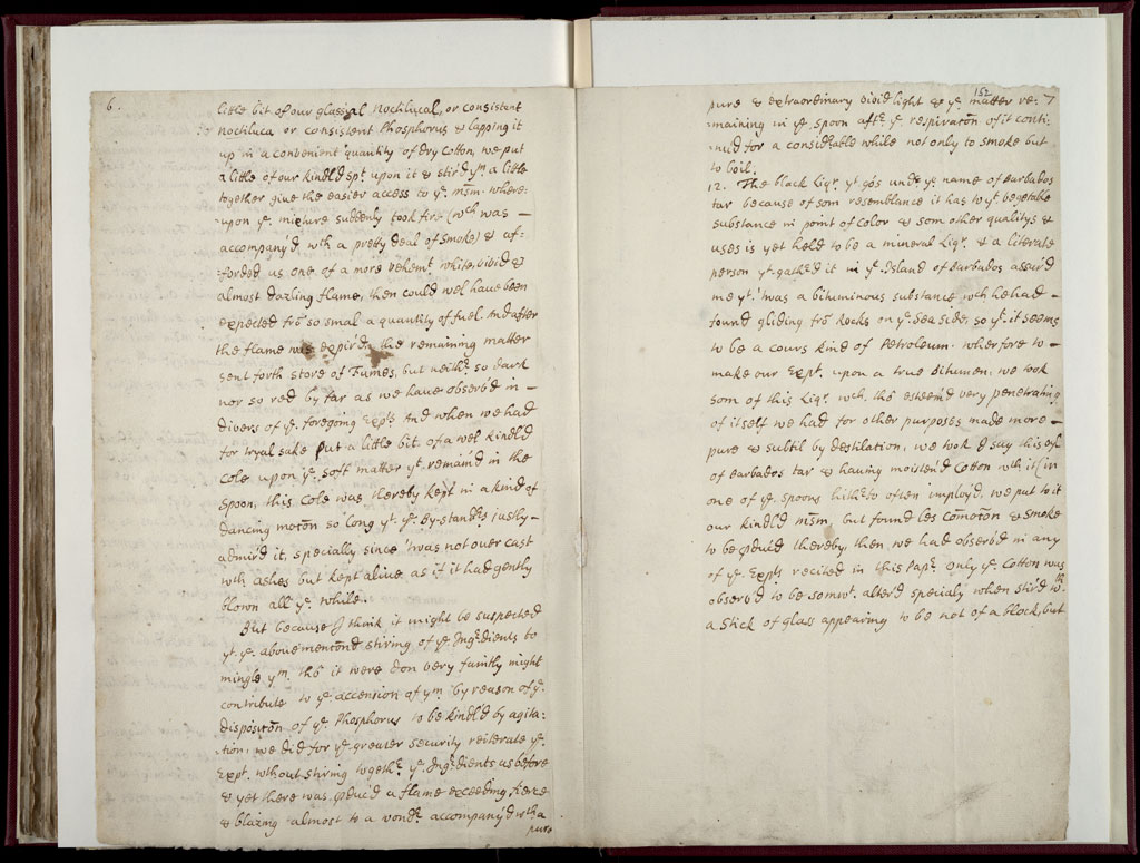 Boyle Papers Volume 10 Fol. 151v-152r