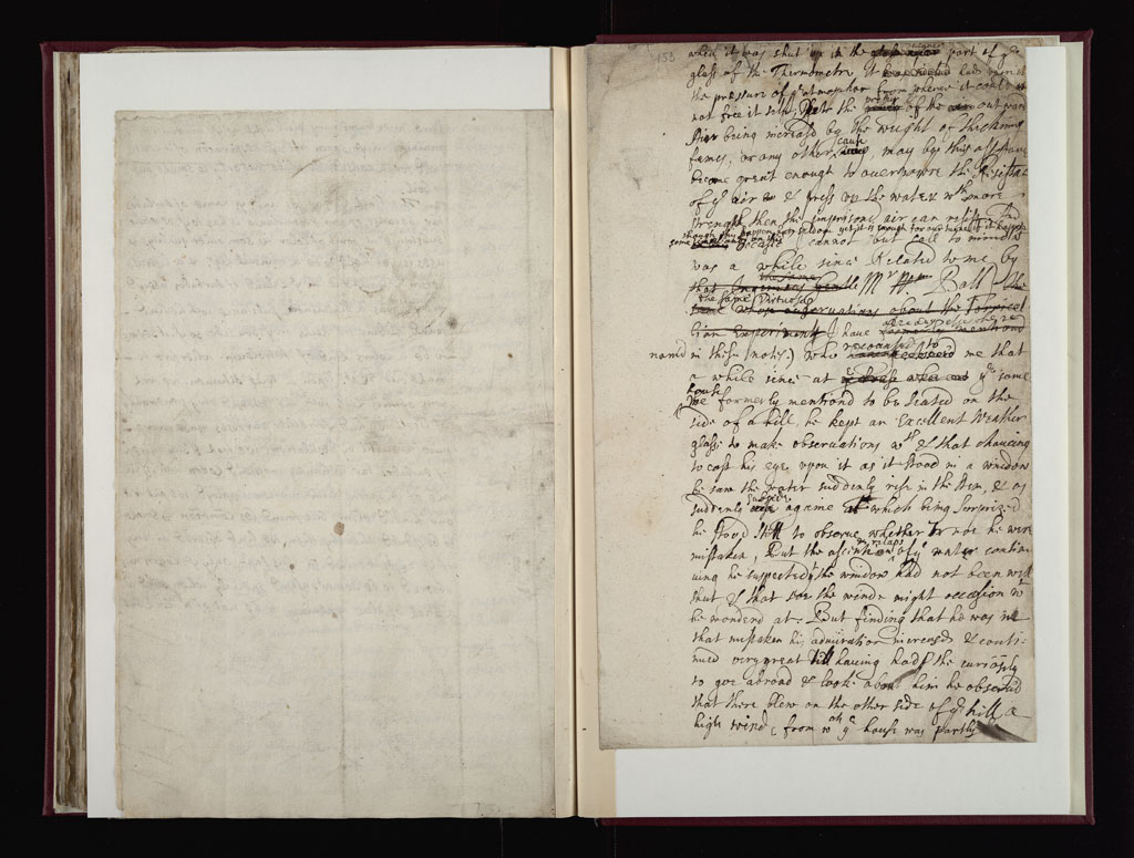 Boyle Papers Volume 10 Fol. 152v-153r