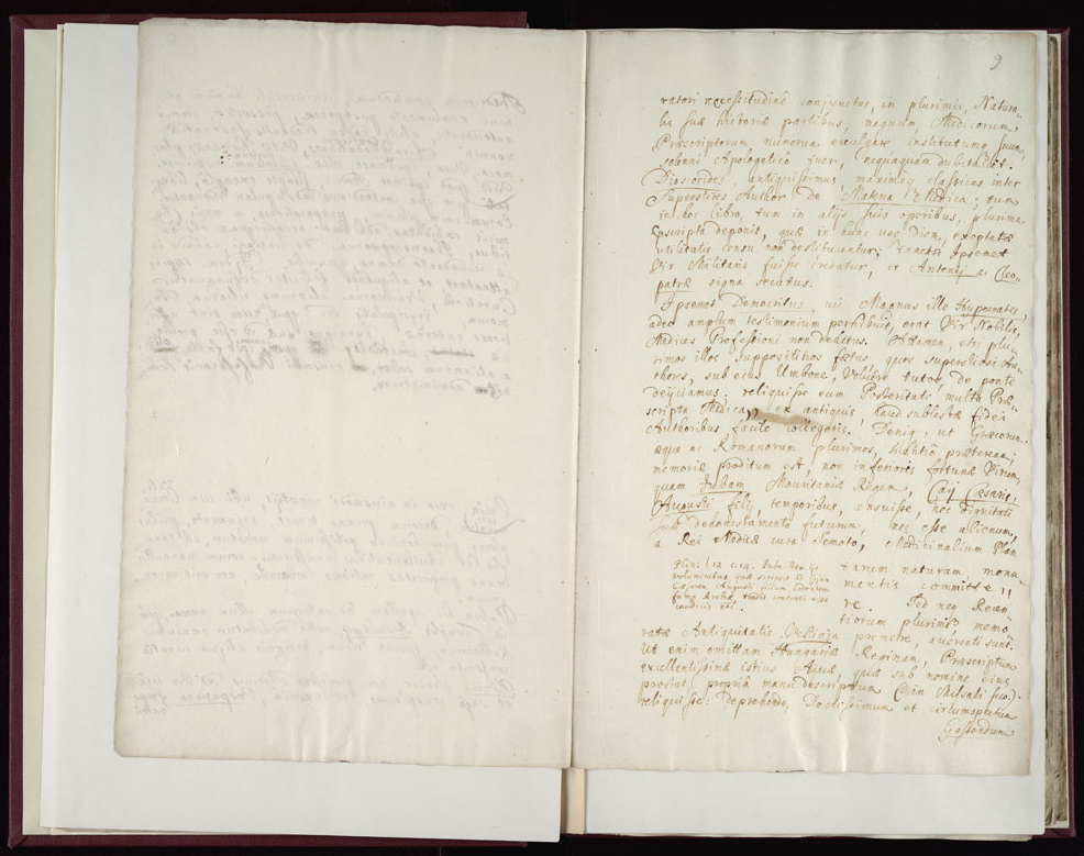 Boyle Papers Volume 17 Fol. 8v-9r