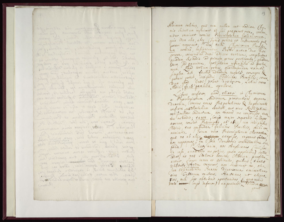 Boyle Papers Volume 17 Fol. 12v-13r