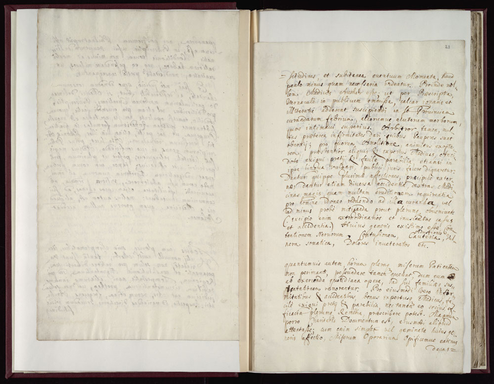 Boyle Papers Volume 17 Fol. 20v-21r