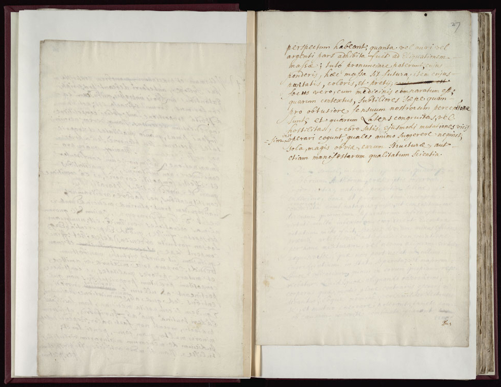 Boyle Papers Volume 17 Fol. 26v-27r