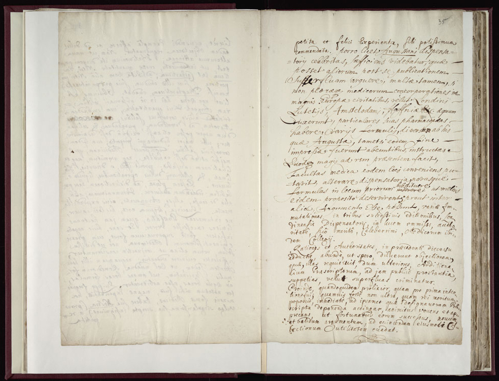 Boyle Papers Volume 17 Fol. 34v-35r