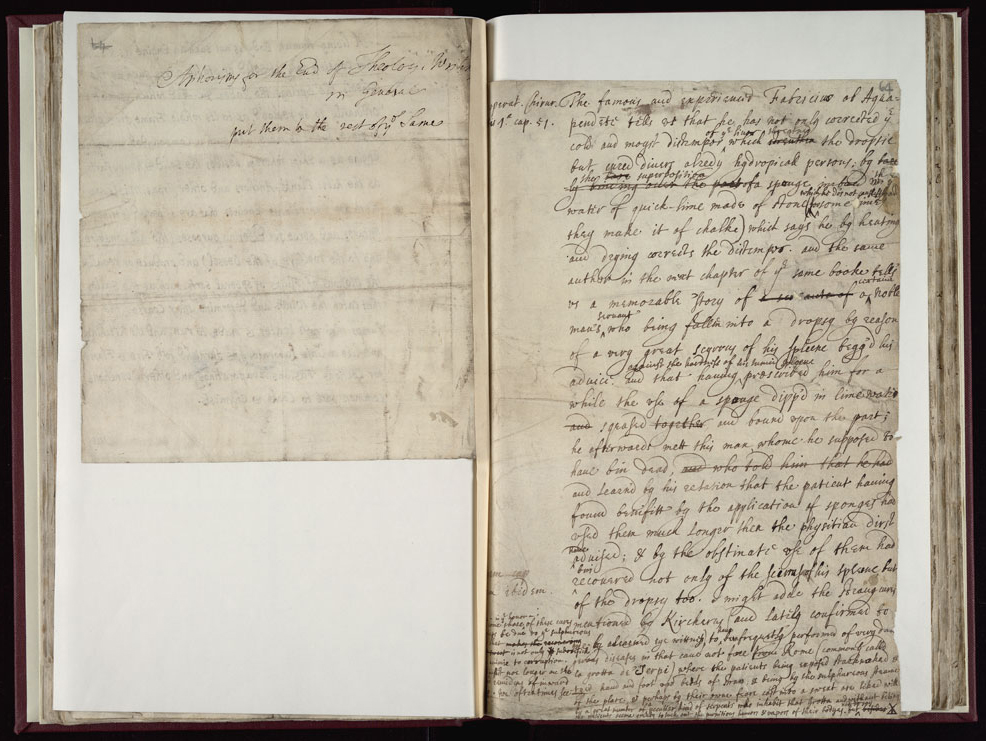 Boyle Papers Volume 17 Fol. 63v-64r