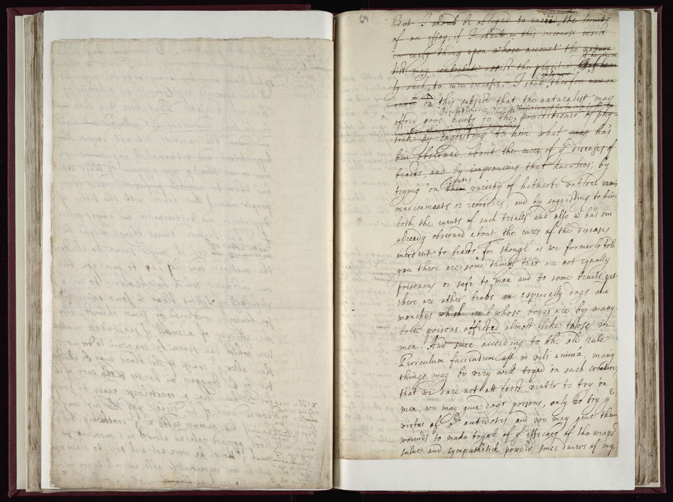 Boyle Papers Volume 17 Fol. 68v-69r