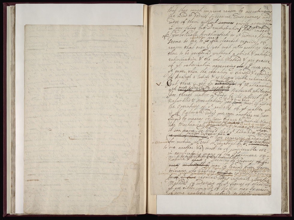 Boyle Papers Volume 17 Fol. 72v-73r