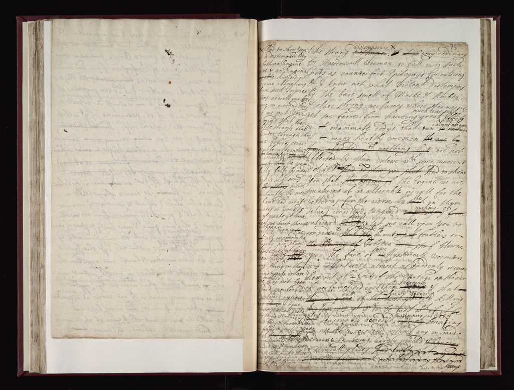 Boyle Papers Volume 17 Fol. 74v-75r