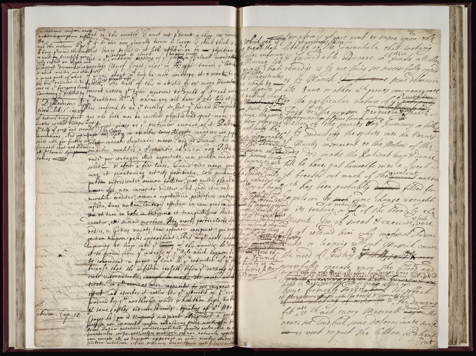 Boyle Papers Volume 17 Fol. 75v-76r