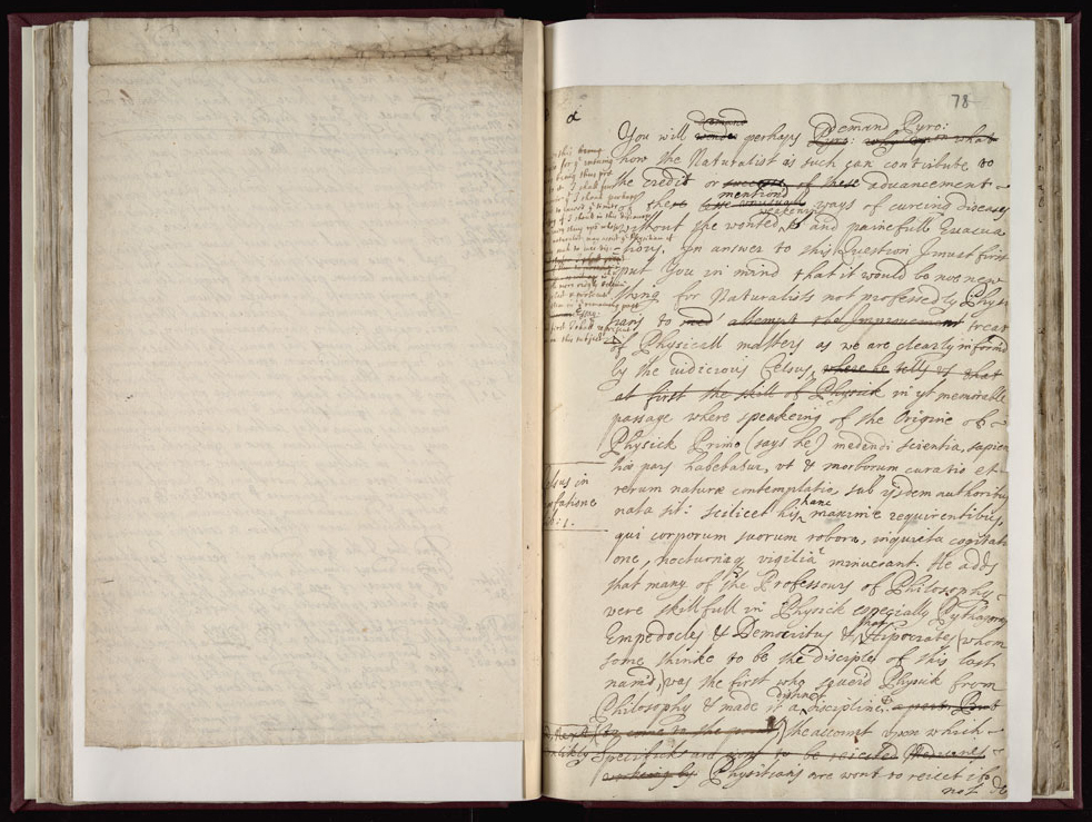 Boyle Papers Volume 17 Fol. 77v-78r