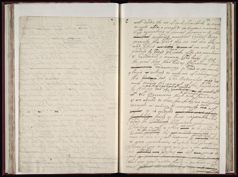 Boyle Papers Volume 17 Fol. 78v-79r