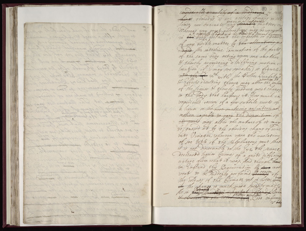 Boyle Papers Volume 17 Fol. 79v-80r