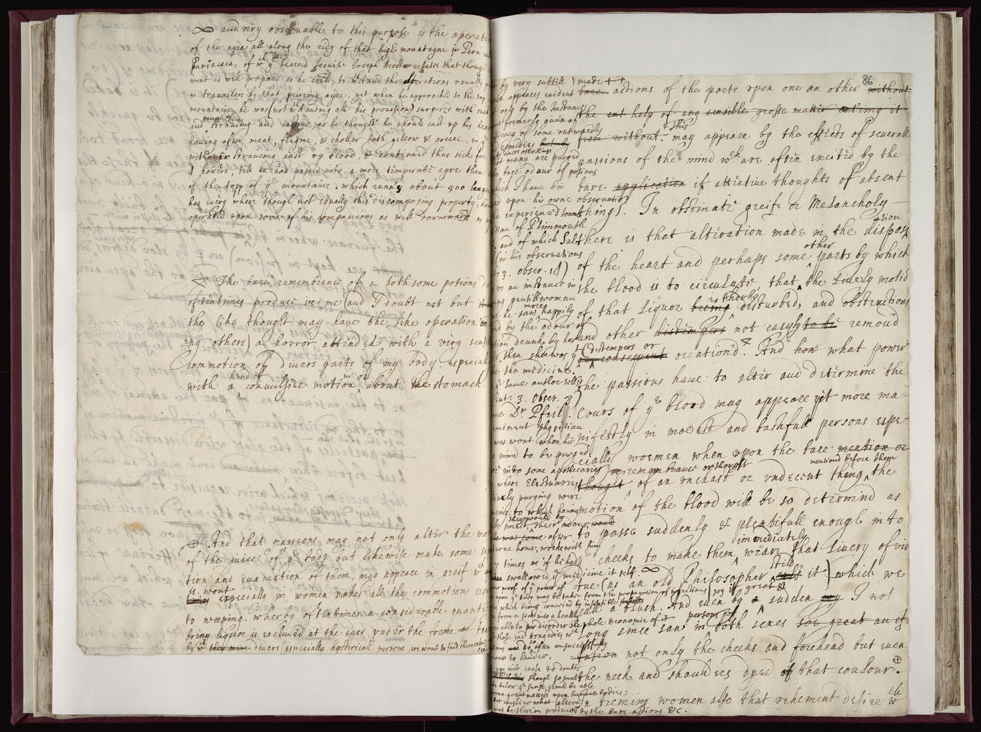 Boyle Papers Volume 17 Fol. 85v-86r