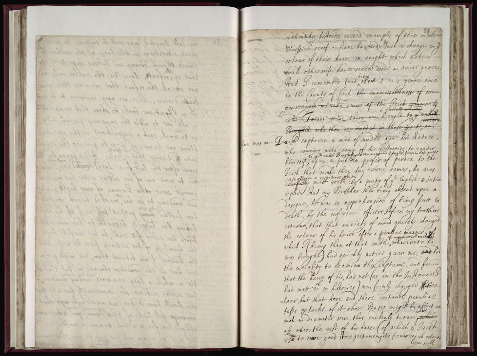 Boyle Papers Volume 17 Fol. 87v-88r