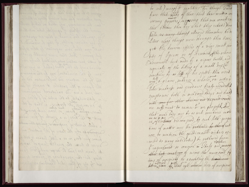 Boyle Papers Volume 17 Fol. 94v-95r