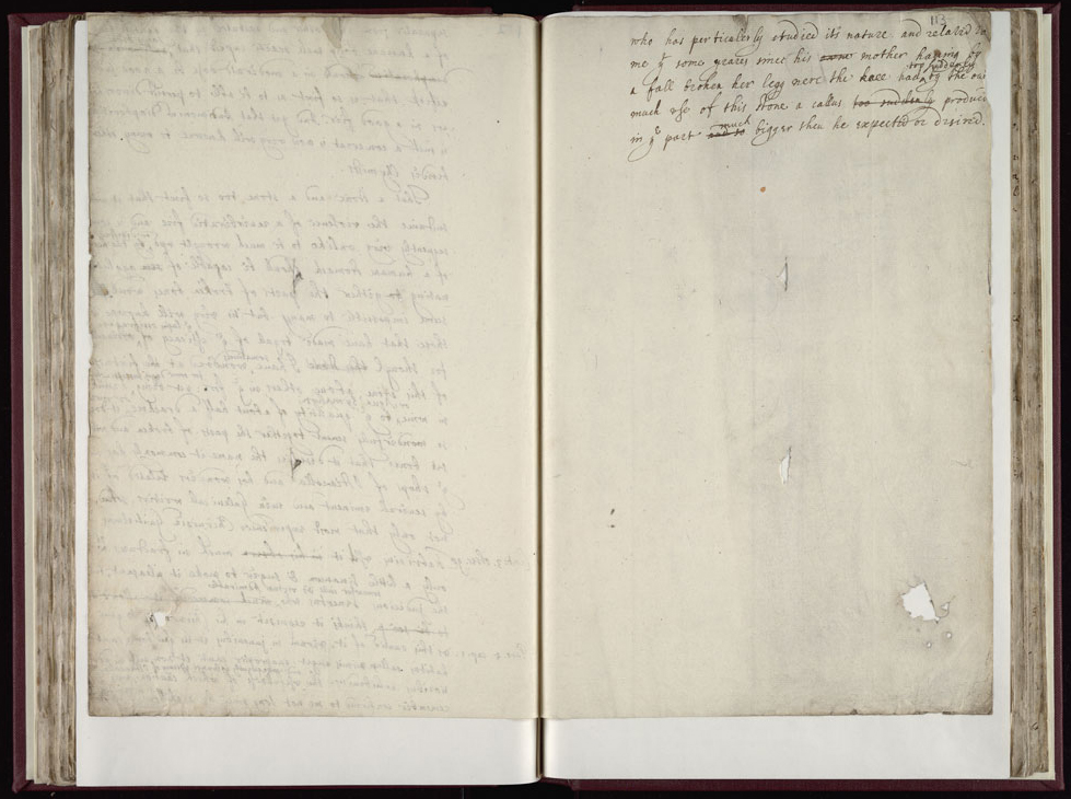 Boyle Papers Volume 17 Fol. 112v-113r