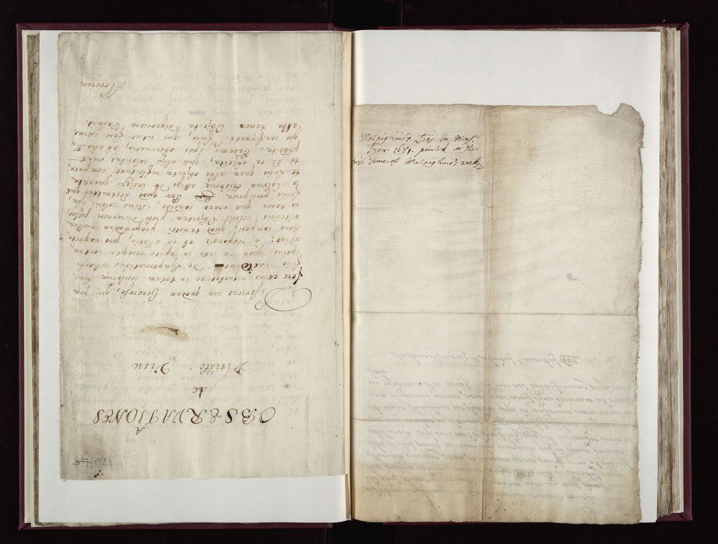 Boyle Papers Volume 17 Fol. 125v-126r