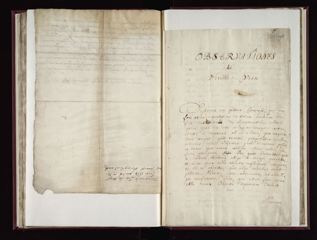 Boyle Papers Volume 17 Fol. 125v-126r